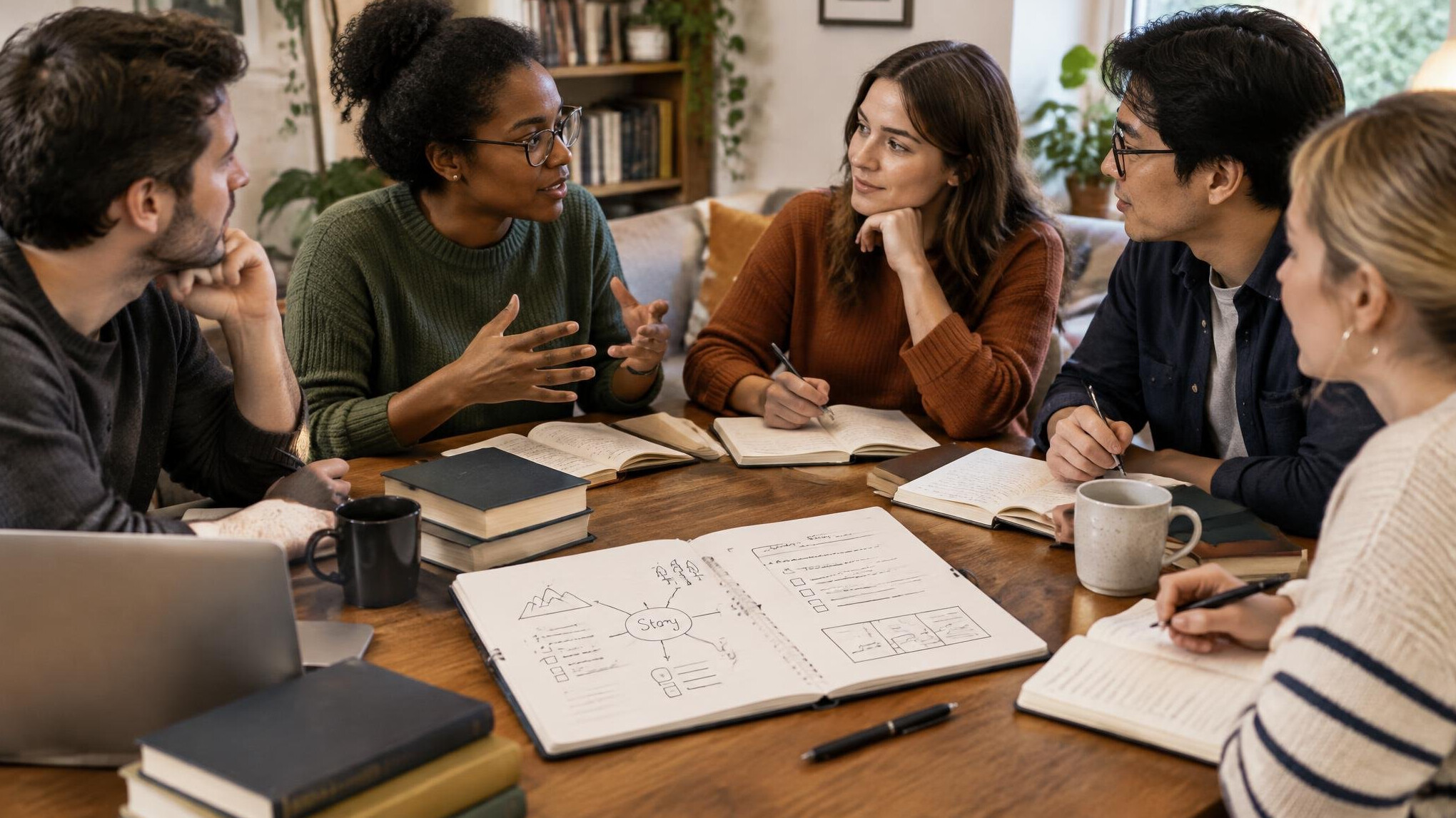 group discussion book club